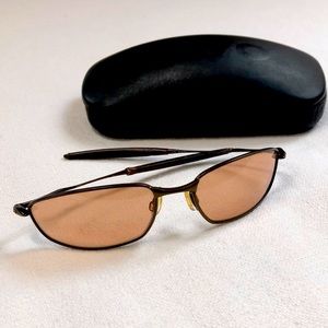Vintage Whisker Oakley Brown Sunglasses